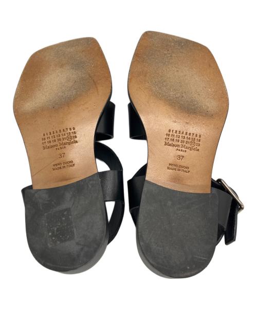 Maison Margiela（メゾンマルジェラ）Maison Margiela (メゾンマルジェラ) ストラップサンダル/Maison Margiela ブラック サイズ:37の古着・服飾アイテム