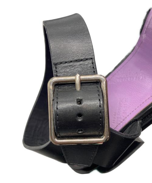 Maison Margiela（メゾンマルジェラ）Maison Margiela (メゾンマルジェラ) ストラップサンダル/Maison Margiela ブラック サイズ:37の古着・服飾アイテム