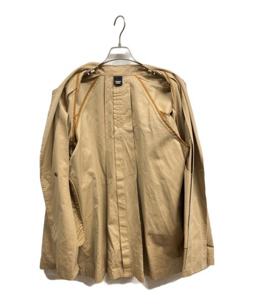 NOMBRE IMPAIR（ノンブルアンペール）NOMBRE IMPAIR (ノンブルアンペール) 撥水 コットン ギャバ ショート丈 コート ベージュ サイズ:FREEの古着・服飾アイテム