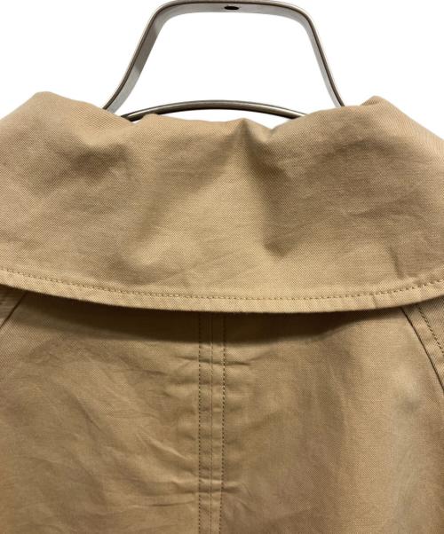 NOMBRE IMPAIR（ノンブルアンペール）NOMBRE IMPAIR (ノンブルアンペール) 撥水 コットン ギャバ ショート丈 コート ベージュ サイズ:FREEの古着・服飾アイテム