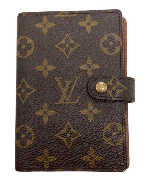 LOUIS VUITTON（ルイ ヴィトン）LOUIS VUITTON (ルイ ヴィトン) 手帳カバー ブラウンの古着・服飾アイテム