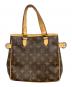 LOUIS VUITTON (ルイ ヴィトン) ハンドバッグ/LOUIS VUITTON ブラウン・ベージュ：90000円