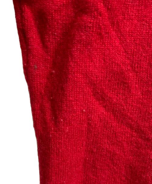 POLO RALPH LAUREN（ポロ・ラルフローレン）POLO RALPH LAUREN (ポロ・ラルフローレン) Vネックニット/POLO RALPH LAUREN レッド サイズ:Mの古着・服飾アイテム