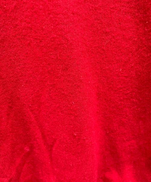 POLO RALPH LAUREN（ポロ・ラルフローレン）POLO RALPH LAUREN (ポロ・ラルフローレン) Vネックニット/POLO RALPH LAUREN レッド サイズ:Mの古着・服飾アイテム
