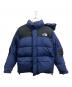 THE NORTH FACE（ザ ノース フェイス）の古着「バフィンジャケット/THE NORTH FACE」｜ブルー×ブラック