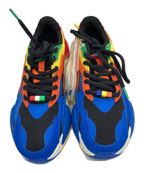PUMA（プーマ）PUMA (プーマ) RS-X3 ルービックス/PUMA ブルー×レッド サイズ:26の古着・服飾アイテム