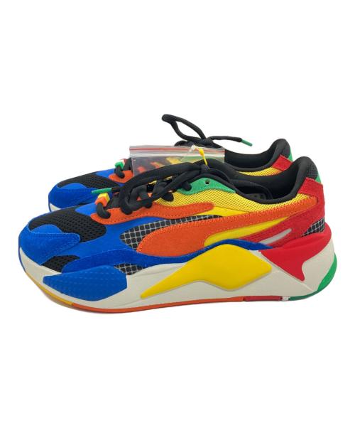 PUMA（プーマ）PUMA (プーマ) RS-X3 ルービックス/PUMA ブルー×レッド サイズ:26の古着・服飾アイテム