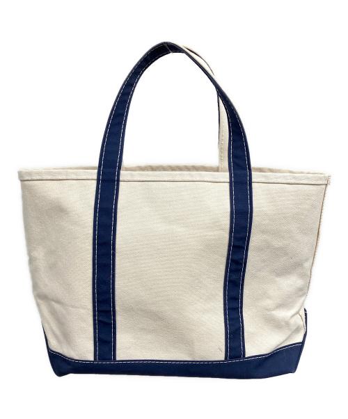 L.L.Bean（エルエルビーン）L.L.Bean (エルエルビーン) Flower miffy コラボトートバッグ/L.L.Bean/Flower miffy ネイビー×ベージュの古着・服飾アイテム