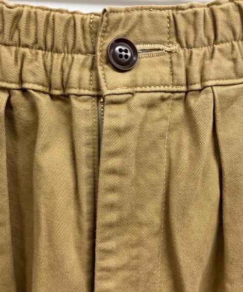 HARVESTY（ハーベスティー）HARVESTY (ハーベスティー) チノクロス サーカスパンツ ベージュ サイズ:1の古着・服飾アイテム
