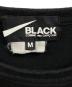 中古・古着 BLACK COMME des GARCONS (ブラックコムデギャルソン) NIKE (ナイキ) OversizeSideMessagePrintTee/NIKE ブラック サイズ:M：10000円