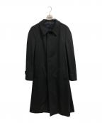ARMANI COLLEZIONIアルマーニ コレツィオーニ）の古着「ウールカシミヤステンカラーコート/ARMANI COLLEZIONI」｜ブラック