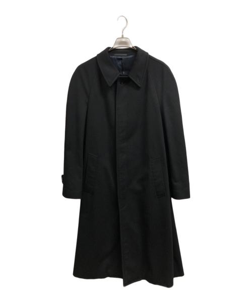 ARMANI COLLEZIONI（アルマーニ コレツィオーニ）ARMANI COLLEZIONI (アルマーニ コレツィオーニ) ウールカシミヤステンカラーコート/ARMANI COLLEZIONI ブラック サイズ:48/Rの古着・服飾アイテム