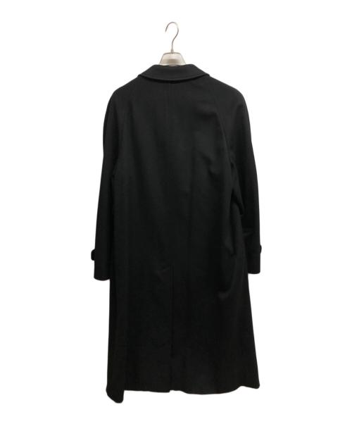 ARMANI COLLEZIONI（アルマーニ コレツィオーニ）ARMANI COLLEZIONI (アルマーニ コレツィオーニ) ウールカシミヤステンカラーコート/ARMANI COLLEZIONI ブラック サイズ:48/Rの古着・服飾アイテム