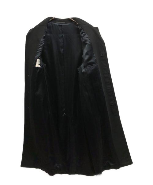 ARMANI COLLEZIONI（アルマーニ コレツィオーニ）ARMANI COLLEZIONI (アルマーニ コレツィオーニ) ウールカシミヤステンカラーコート/ARMANI COLLEZIONI ブラック サイズ:48/Rの古着・服飾アイテム