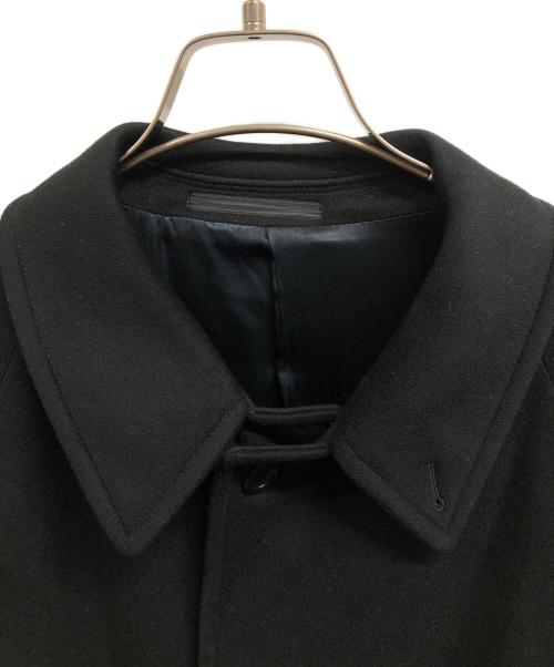 ARMANI COLLEZIONI（アルマーニ コレツィオーニ）ARMANI COLLEZIONI (アルマーニ コレツィオーニ) ウールカシミヤステンカラーコート/ARMANI COLLEZIONI ブラック サイズ:48/Rの古着・服飾アイテム