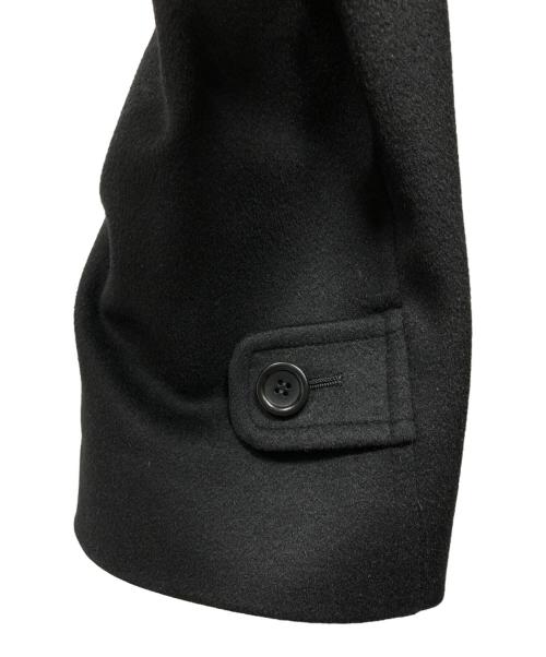 ARMANI COLLEZIONI（アルマーニ コレツィオーニ）ARMANI COLLEZIONI (アルマーニ コレツィオーニ) ウールカシミヤステンカラーコート/ARMANI COLLEZIONI ブラック サイズ:48/Rの古着・服飾アイテム