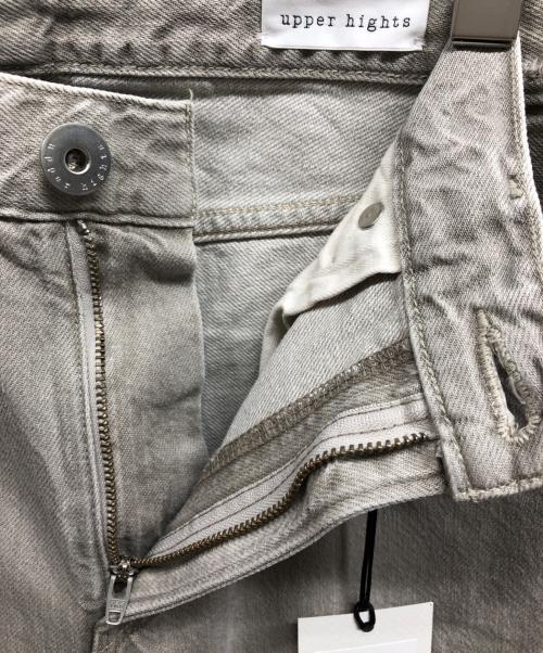 upper hights（アッパーハイツ）upper hights (アッパーハイツ) THE LAUREN デニムパンツ グレー サイズ: 24×28 未使用品の古着・服飾アイテム