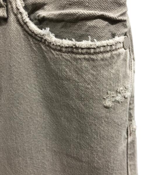 upper hights（アッパーハイツ）upper hights (アッパーハイツ) THE LAUREN デニムパンツ グレー サイズ: 24×28 未使用品の古着・服飾アイテム