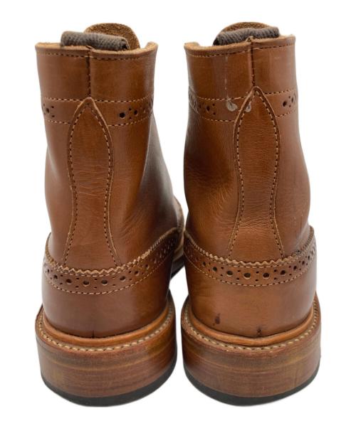 Tricker's（トリッカーズ）Tricker's (トリッカーズ) MALTON Brogue Boots /モールトン /ウィングチップブーツ ブラウン サイズ:us4の古着・服飾アイテム