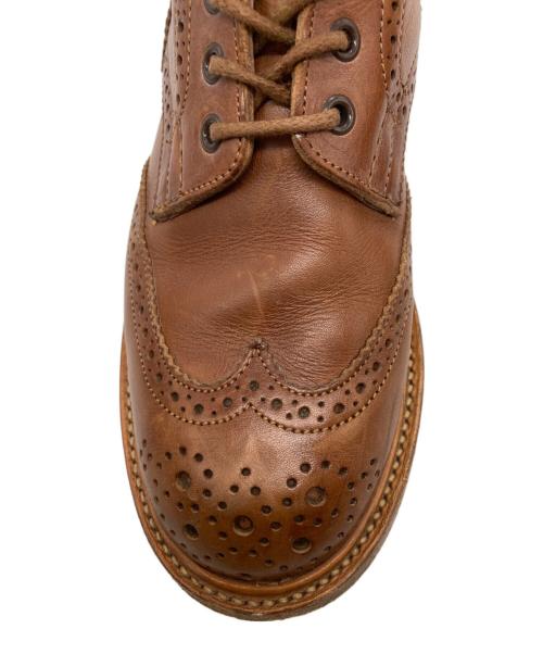 Tricker's（トリッカーズ）Tricker's (トリッカーズ) MALTON Brogue Boots /モールトン /ウィングチップブーツ ブラウン サイズ:us4の古着・服飾アイテム