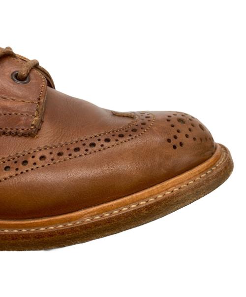 Tricker's（トリッカーズ）Tricker's (トリッカーズ) MALTON Brogue Boots /モールトン /ウィングチップブーツ ブラウン サイズ:us4の古着・服飾アイテム