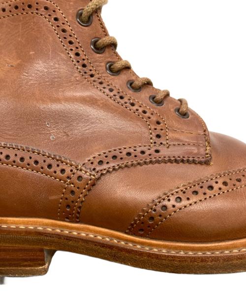 Tricker's（トリッカーズ）Tricker's (トリッカーズ) MALTON Brogue Boots /モールトン /ウィングチップブーツ ブラウン サイズ:us4の古着・服飾アイテム