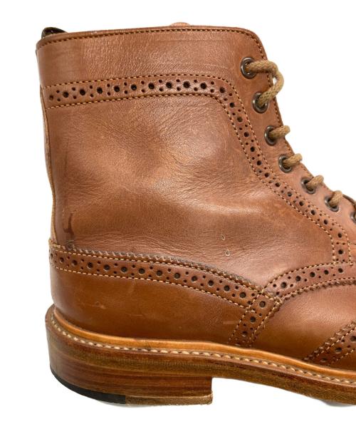 Tricker's（トリッカーズ）Tricker's (トリッカーズ) MALTON Brogue Boots /モールトン /ウィングチップブーツ ブラウン サイズ:us4の古着・服飾アイテム
