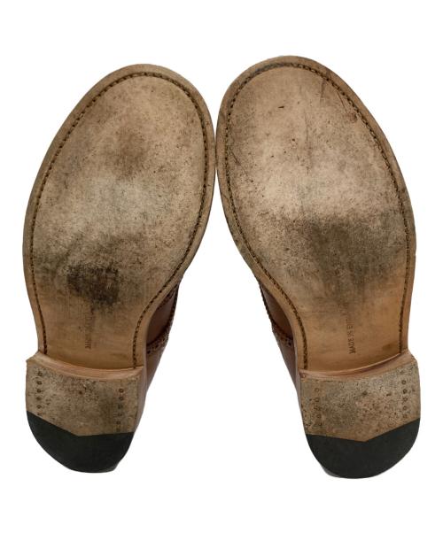 Tricker's（トリッカーズ）Tricker's (トリッカーズ) MALTON Brogue Boots /モールトン /ウィングチップブーツ ブラウン サイズ:us4の古着・服飾アイテム