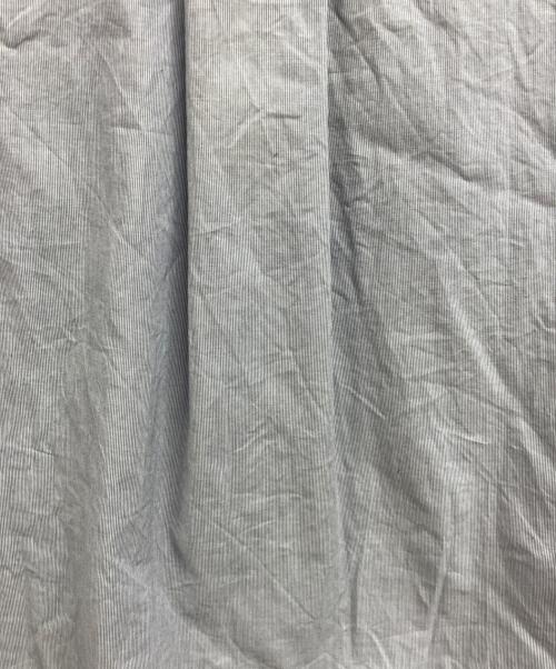 YAECA（ヤエカ）YAECA (ヤエカ) ストライプシャツ ブルー サイズ:S 未使用品の古着・服飾アイテム