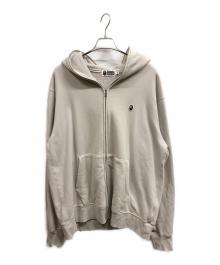 A BATHING APE（アベイシングエイプ）の古着「ジップパーカー」｜グレー