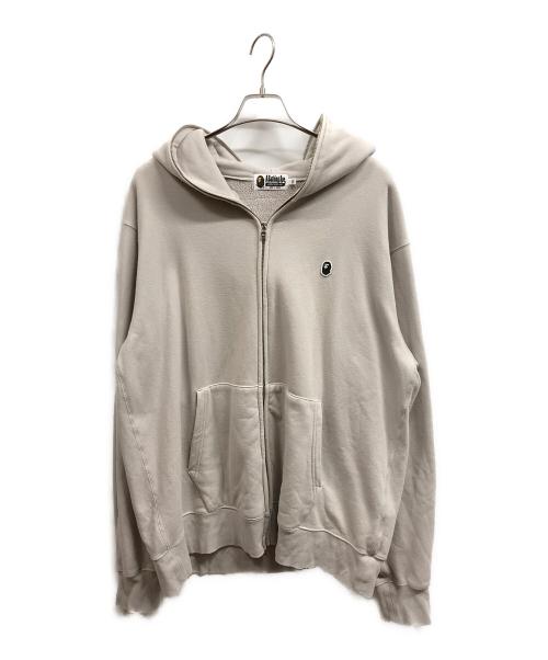 A BATHING APE（アベイシングエイプ）A BATHING APE (アベイシングエイプ) ジップパーカー グレー サイズ:2XLの古着・服飾アイテム