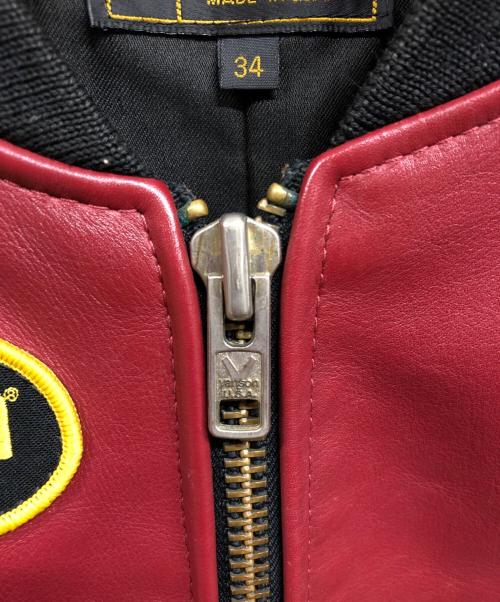 VANSON（バンソン）VANSON (バンソン) レザージャケット ブラック サイズ:34の古着・服飾アイテム