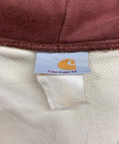 CarHartt（カーハート）CarHartt (カーハート) ジップアップパーカー ブラウン サイズ:Freeの古着・服飾アイテム