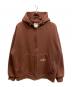 CarHartt（カーハート）の古着「ジップアップパーカー」｜ブラウン