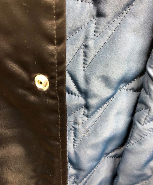 A BATHING APE（アベイシングエイプ）A BATHING APE (アベイシングエイプ) リバーシブルスタジャン ブルー×ブラック サイズ:2XLの古着・服飾アイテム
