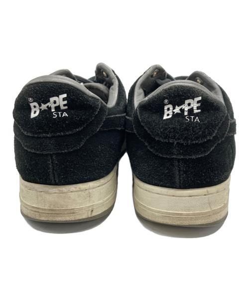 A BATHING APE（アベイシングエイプ）A BATHING APE (アベイシングエイプ) ローカットスニーカー グレー サイズ:US9.5の古着・服飾アイテム