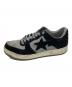 A BATHING APE (アベイシングエイプ) ローカットスニーカー グレー サイズ:US9.5：8000円