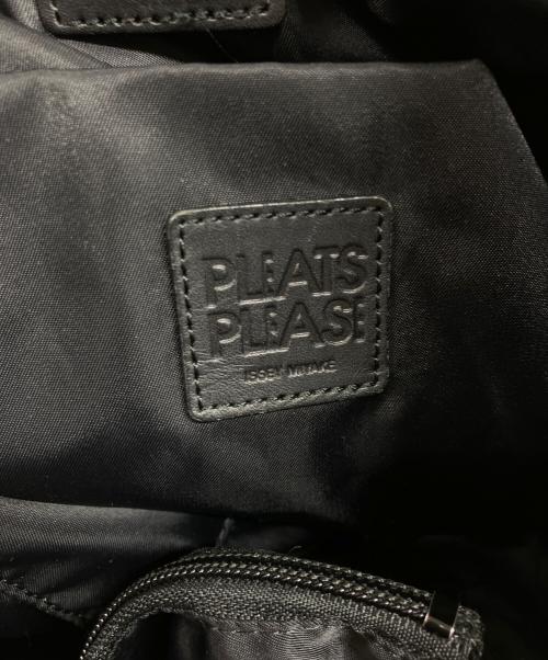 PLEATS PLEASE（プリーツプリーズ）PLEATS PLEASE (プリーツプリーズ) カラーパネルトート ブラックの古着・服飾アイテム