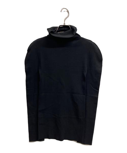 ISSEY MIYAKE（イッセイミヤケ）ISSEY MIYAKE (イッセイミヤケ) ハイネックニット ブラック サイズ:2の古着・服飾アイテム
