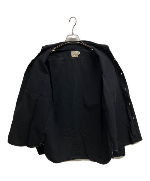 BUZZ RICKSON'S（バズリクソンズ）Buzz Rickson's (バズリクソンズ) WILLIAM GIBSON COLLECTION BLACK CHAMBRAY WORK SHIRTS ブラック サイズ:15-15 1/2の古着・服飾アイテム