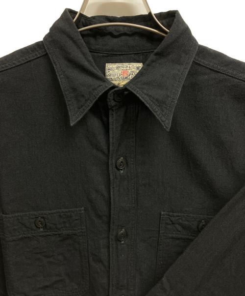 BUZZ RICKSON'S（バズリクソンズ）Buzz Rickson's (バズリクソンズ) WILLIAM GIBSON COLLECTION BLACK CHAMBRAY WORK SHIRTS ブラック サイズ:15-15 1/2の古着・服飾アイテム