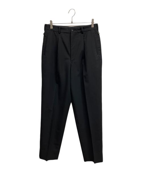 COMME des GARCONS HOMME（コムデギャルソン オム）COMME des GARCONS HOMME (コムデギャルソン オム) ウールタックパンツ ブラック サイズ:Sの古着・服飾アイテム