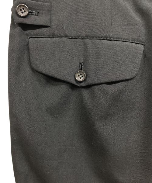 COMME des GARCONS HOMME（コムデギャルソン オム）COMME des GARCONS HOMME (コムデギャルソン オム) ウールタックパンツ ブラック サイズ:Sの古着・服飾アイテム