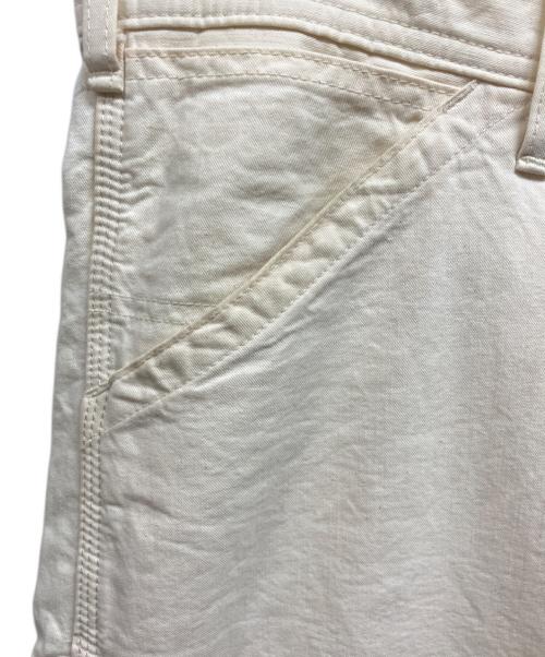 LEE（リー）LEE (リー) ワイドペインターパンツ アイボリー サイズ:Lの古着・服飾アイテム