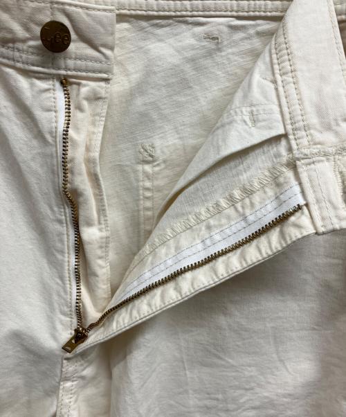 LEE（リー）LEE (リー) ワイドペインターパンツ アイボリー サイズ:Lの古着・服飾アイテム