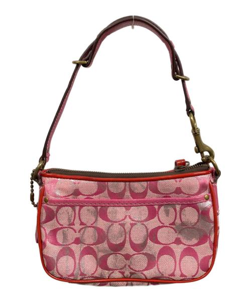 COACH（コーチ）COACH (コーチ) ワンショルダーバッグ/ デミポーチ/COACH ピンクの古着・服飾アイテム