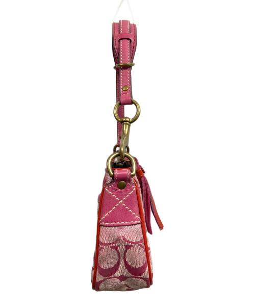 COACH（コーチ）COACH (コーチ) ワンショルダーバッグ/ デミポーチ/COACH ピンクの古着・服飾アイテム
