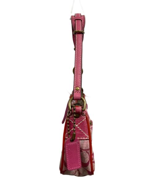 COACH（コーチ）COACH (コーチ) ワンショルダーバッグ/ デミポーチ/COACH ピンクの古着・服飾アイテム