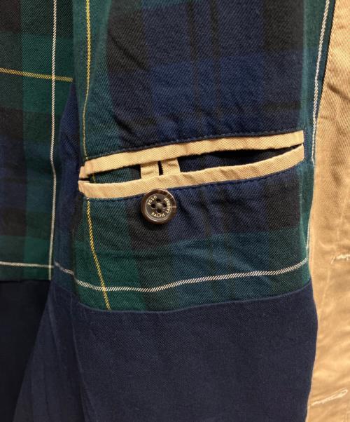 POLO RALPH LAUREN（ポロ・ラルフローレン）POLO RALPH LAUREN (ポロ・ラルフローレン) ツイルウォーキングコート ベージュ サイズ:Sの古着・服飾アイテム