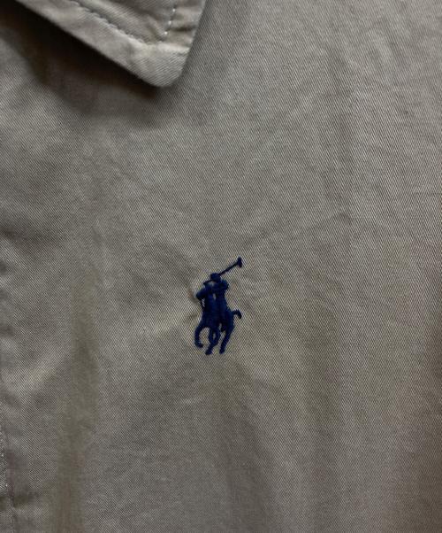 POLO RALPH LAUREN（ポロ・ラルフローレン）POLO RALPH LAUREN (ポロ・ラルフローレン) ツイルウォーキングコート ベージュ サイズ:Sの古着・服飾アイテム